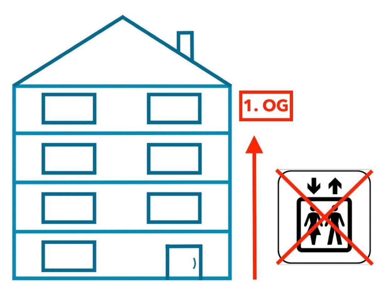 Zentrale Innenstadt-Wohnung Würzburg Buitenkant foto