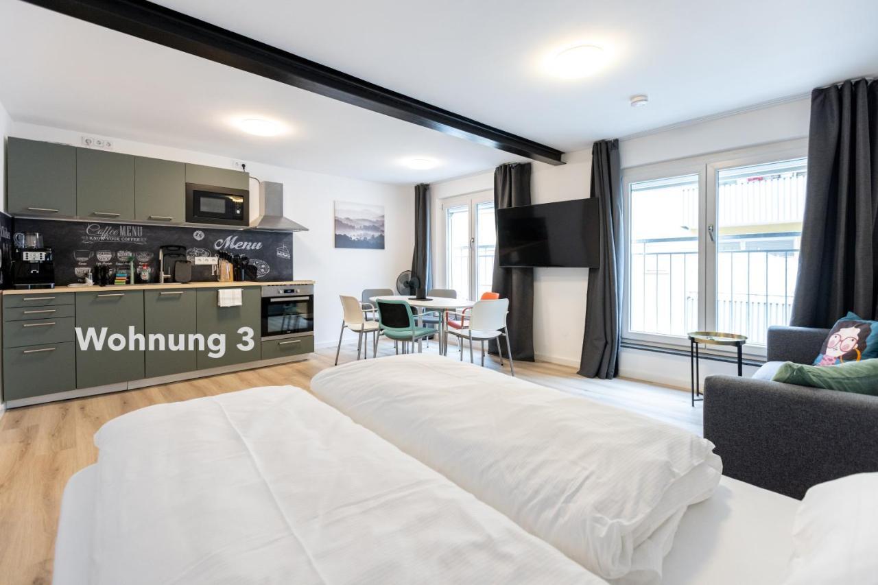 Zentrale Innenstadt-Wohnung Würzburg Buitenkant foto
