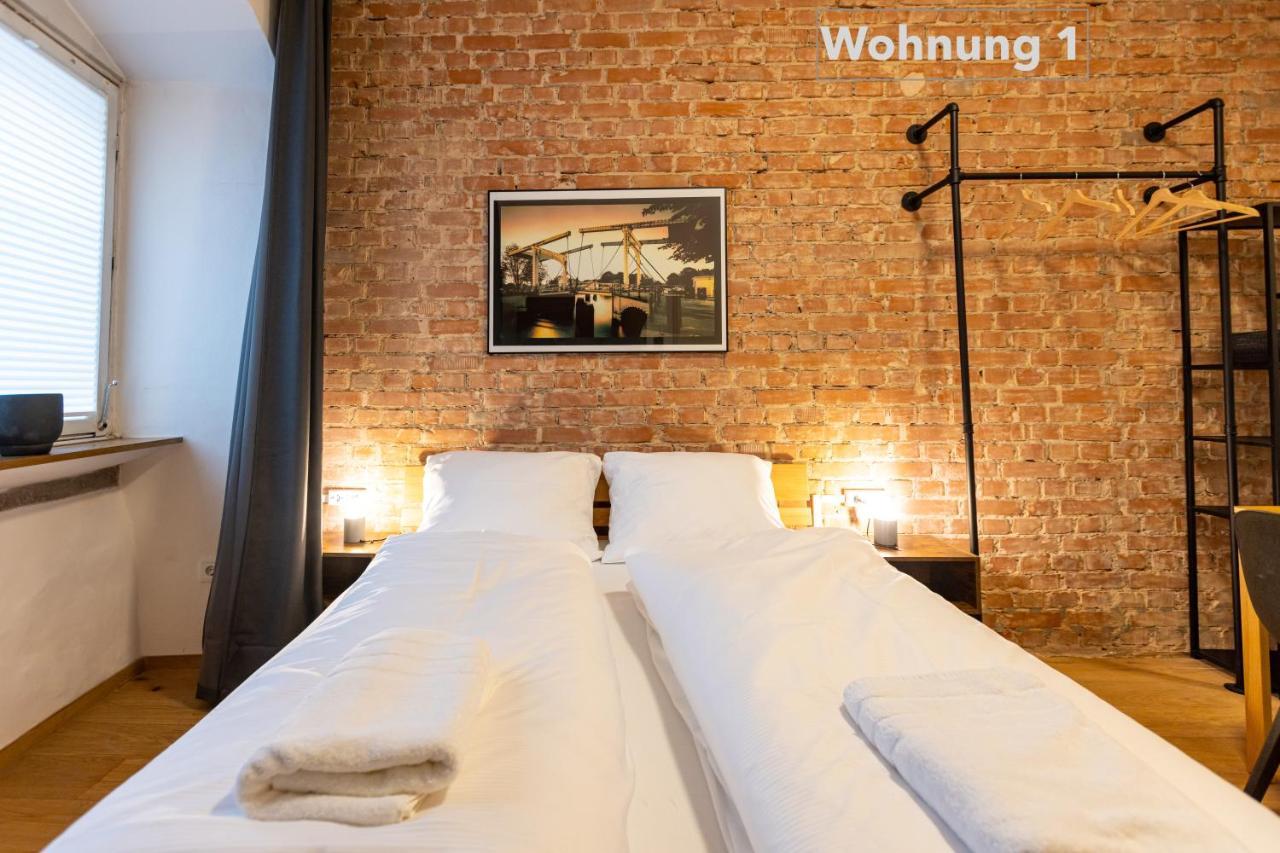 Zentrale Innenstadt-Wohnung Würzburg Buitenkant foto