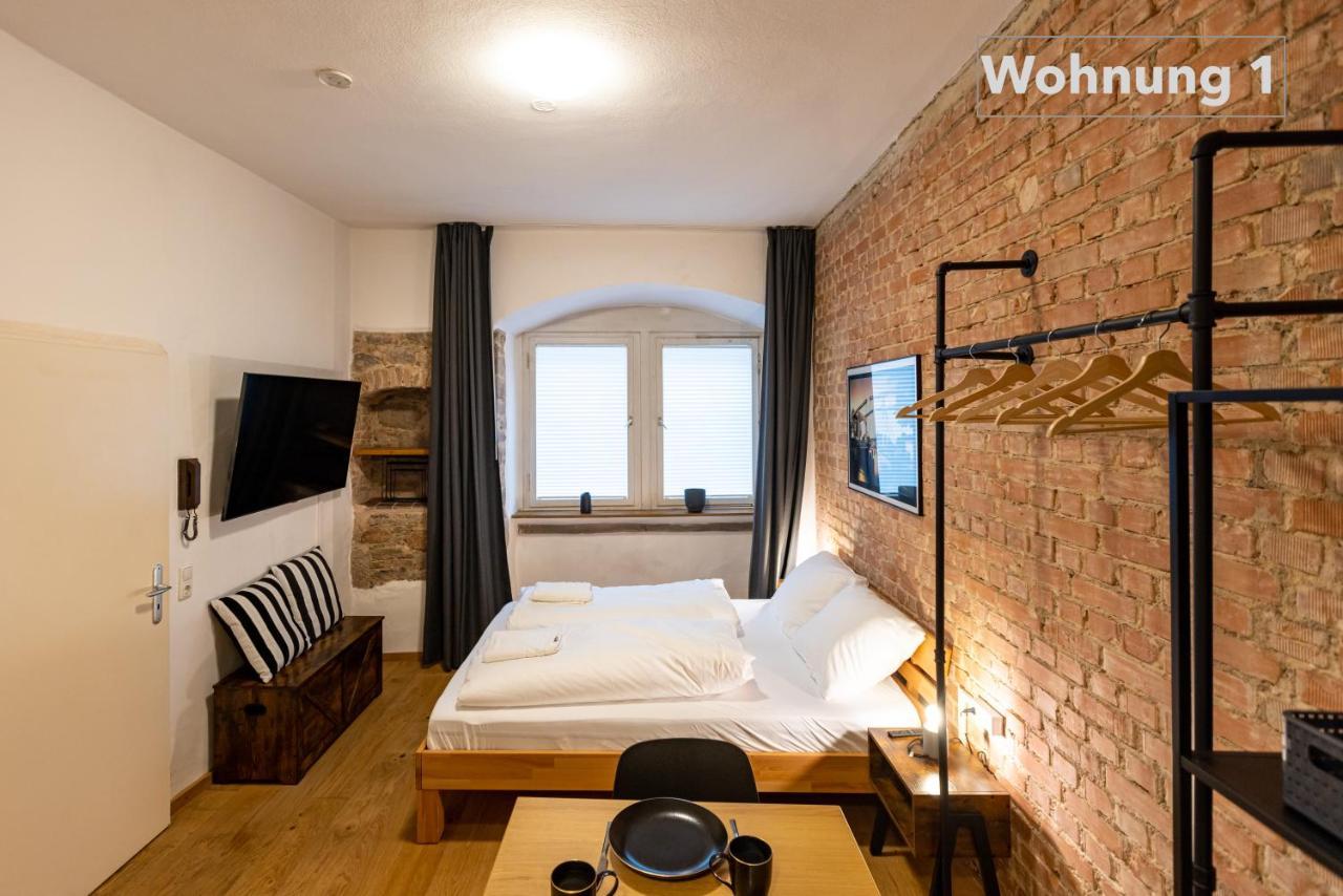 Zentrale Innenstadt-Wohnung Würzburg Buitenkant foto