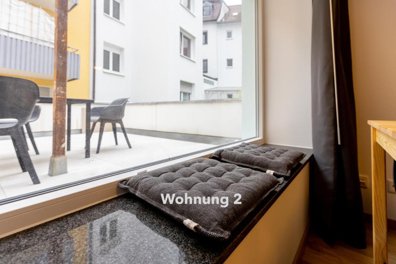 Zentrale Innenstadt-Wohnung Würzburg Buitenkant foto