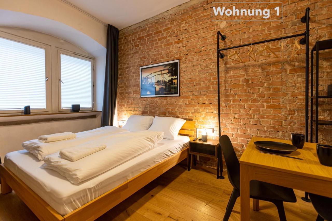 Zentrale Innenstadt-Wohnung Würzburg Buitenkant foto