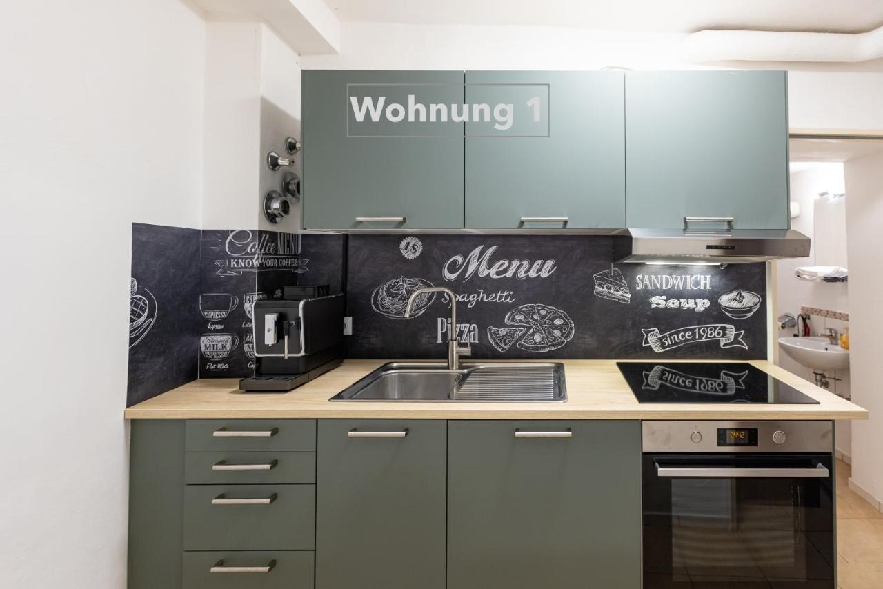 Zentrale Innenstadt-Wohnung Würzburg Buitenkant foto
