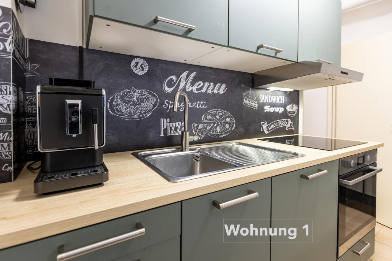 Zentrale Innenstadt-Wohnung Würzburg Buitenkant foto
