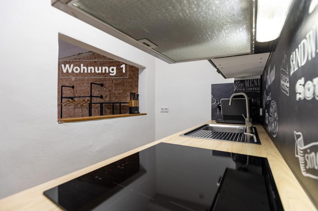 Zentrale Innenstadt-Wohnung Würzburg Buitenkant foto